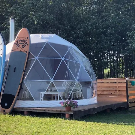 Glempings Kraces Luxury tent