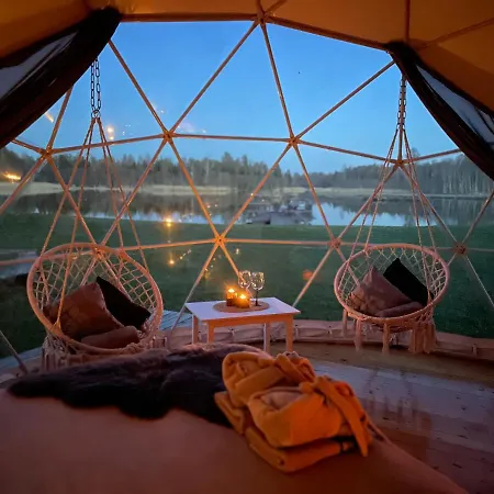 Luxury tent Glempings Kraces *