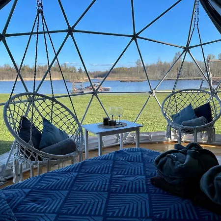 Luxury tent Glempings Kraces